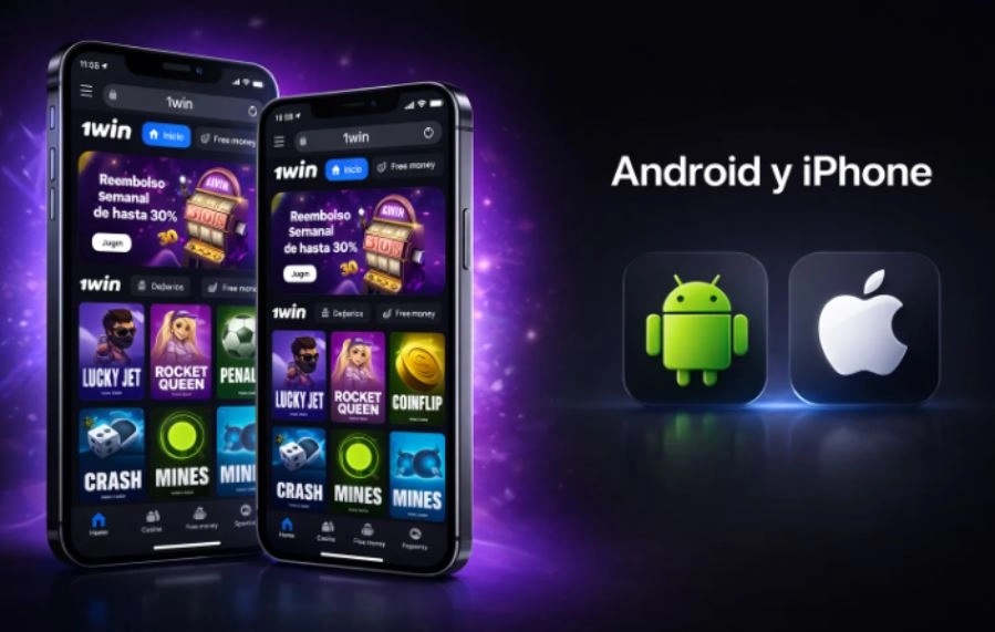 1win apk para Android paso a paso